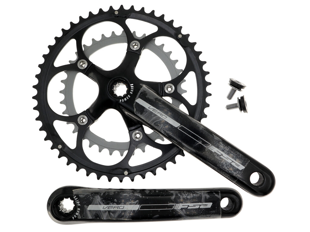 FSA Vero RPM 9S Road Bike Power Drive Double Crankset 50/36T 170mm