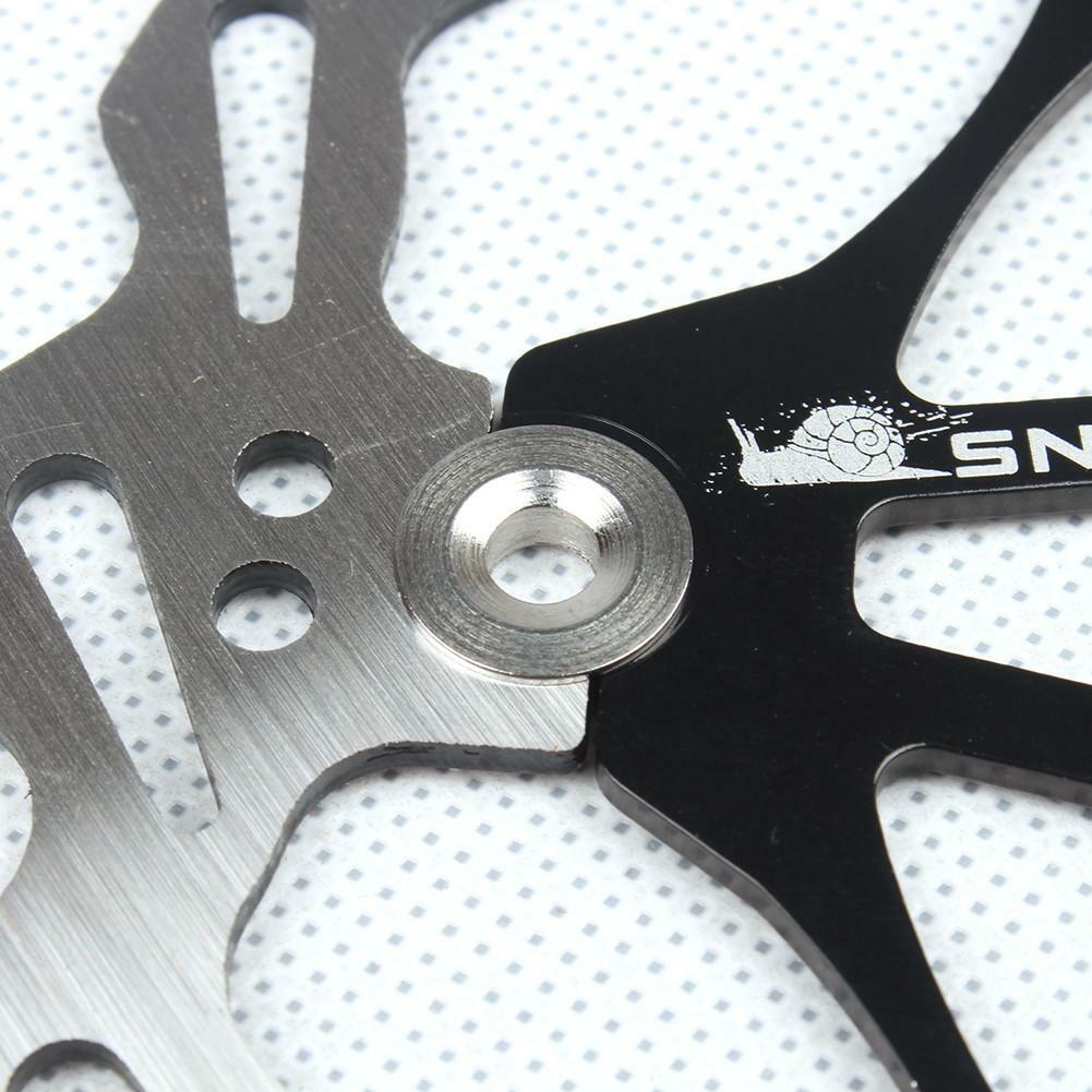 SNAIL Bicycle Disc Brake Rotor MTB Road Bike Floating Rotor 160/180/203mm 6 Bolt