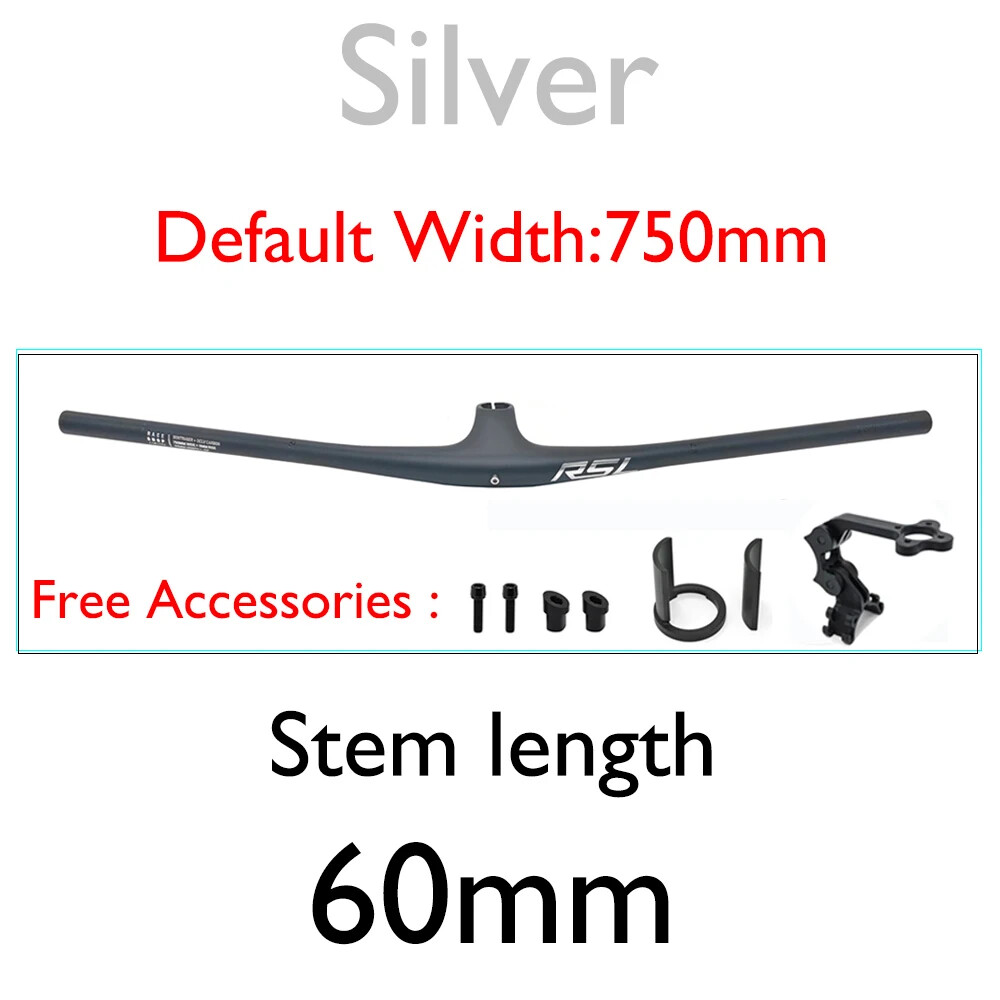 Carbon Integrated Handlebar XC MTB Bicycle Handlebar Diameter 28.6mm Accessories