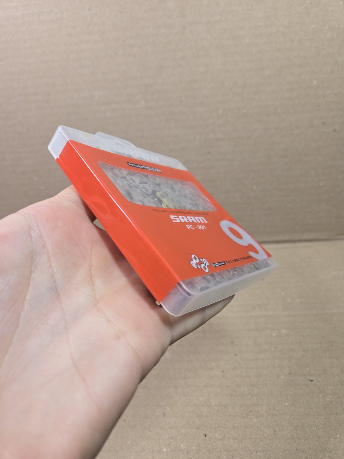 SRAM PC-991 Power Chain ii Step Riveting 1/2″x11/128″ 114 Links 297g Brand New