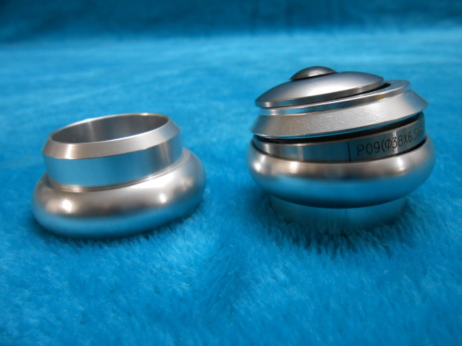 1″ Threadless Headset 22.2mm X 32.5mm X 27mm Sealed Bearing Alloy Silver Schwinn
