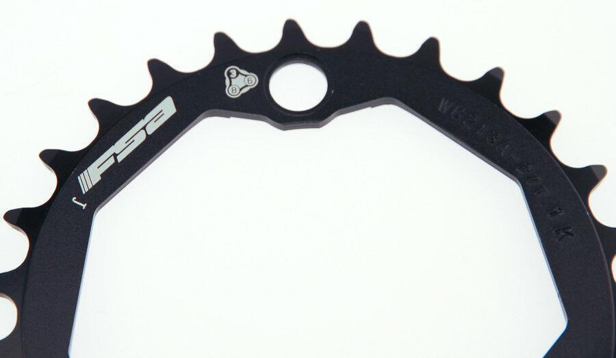 FSA 27T Pro MTB 386 Chainring Ring X-10 Speed 86 BCD 3 Bolt Black Bike New NIB