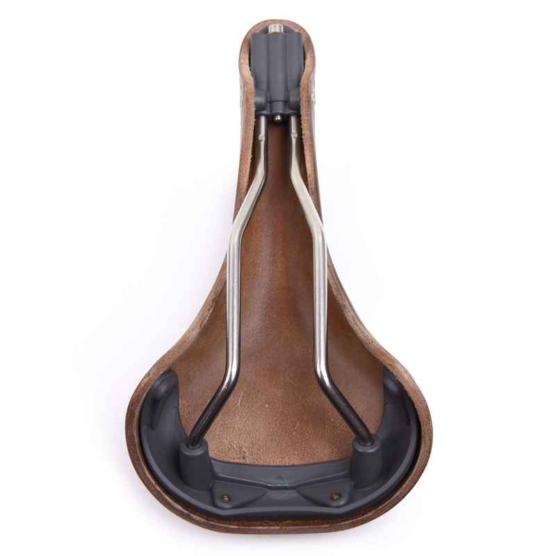 Gilles BERTHOUD Galibier leather saddle (cork) NEW/Free Shipping