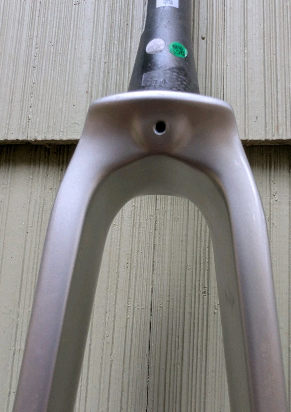 2024 Trek Domane SL/SLR Disc Fork Lunar Silver Carbon Thru Axle Internal Routing
