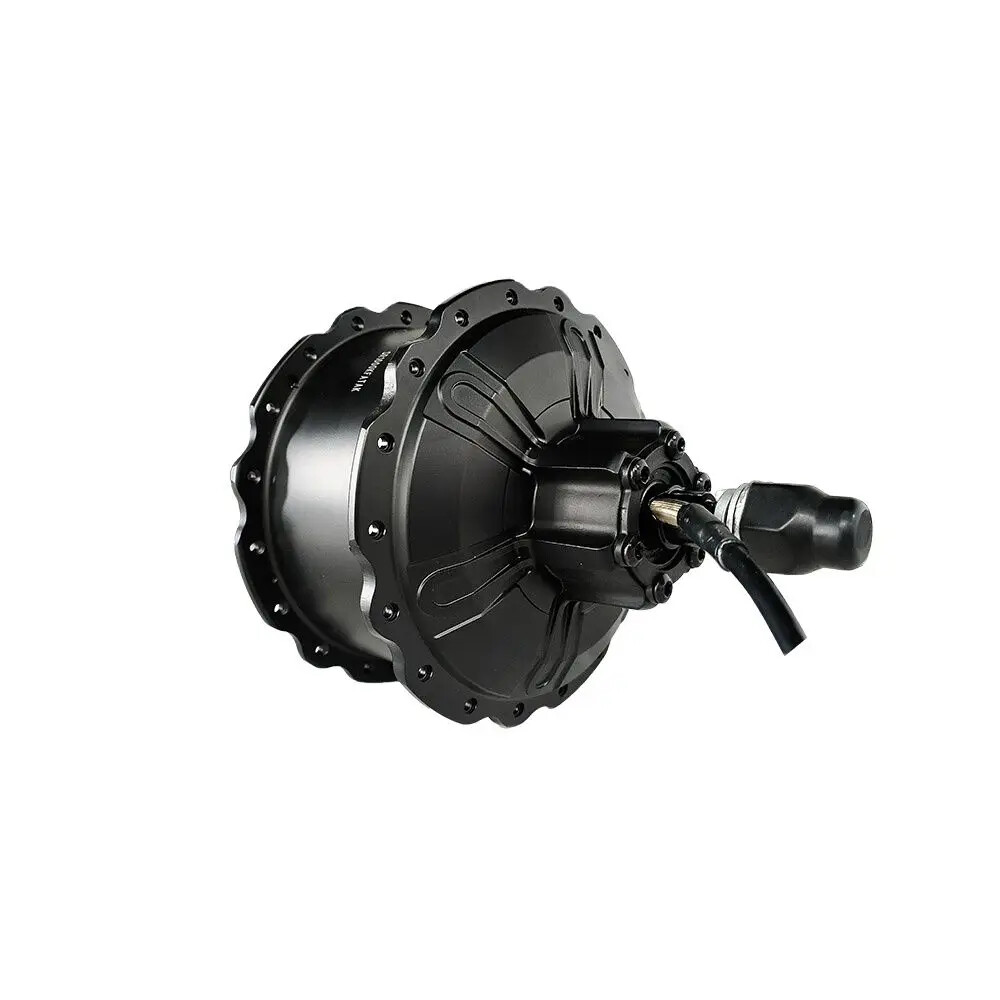 1000w Fat Hub Motor Helical Gear 175mm Dropout E-bike 48v 390rpm Snow Tire Rim