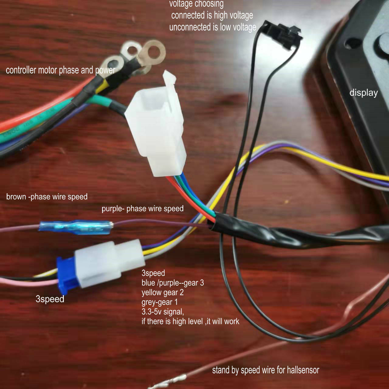 36v48v60v64v30A Sinewave Controller Electric Bicycle Accesory scooter parts