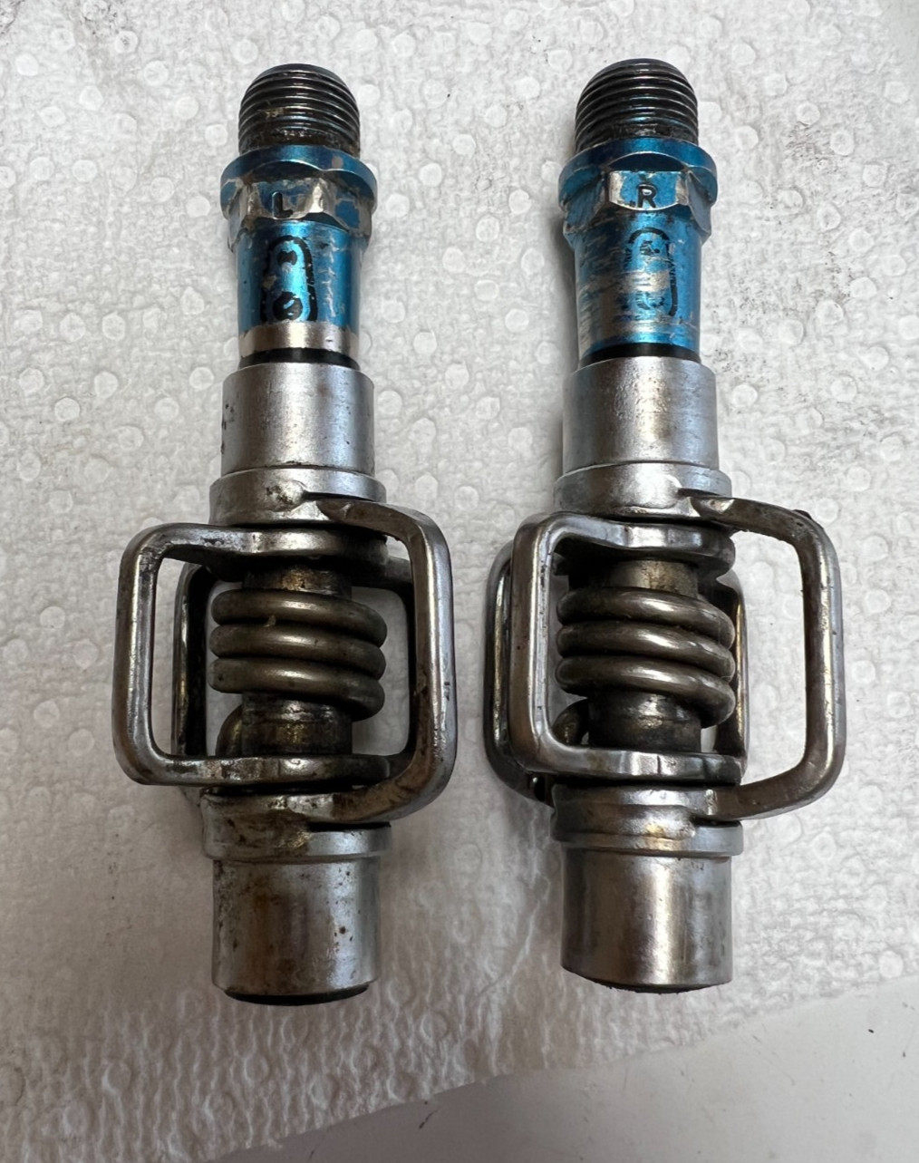 Crankbrothers Eggbeater C Mountain Clip-In Bike Pedals 9/16″ COBA CLIPS TOPEAK