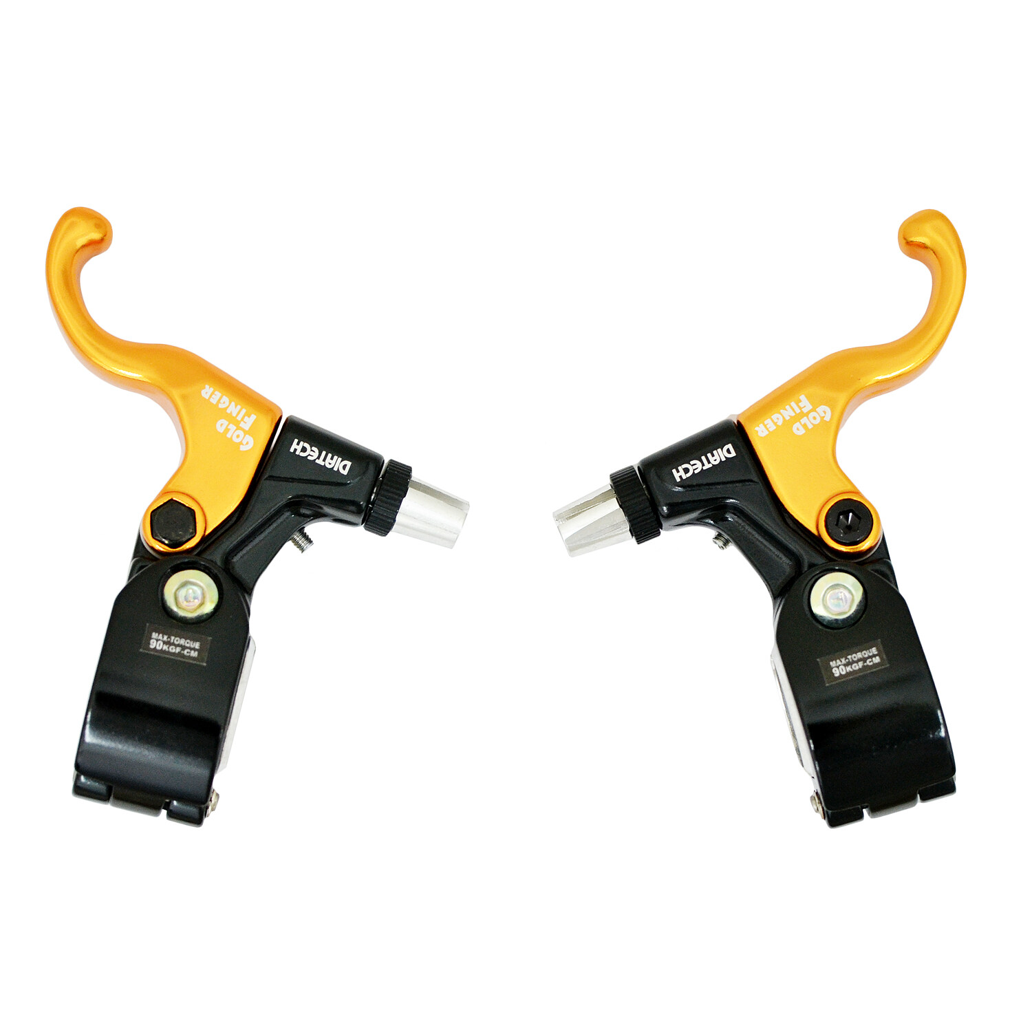 DIA-COMPE TECH99DS «GOLD FINGER» Brake Lever Set For Fixie & BMX , Gold