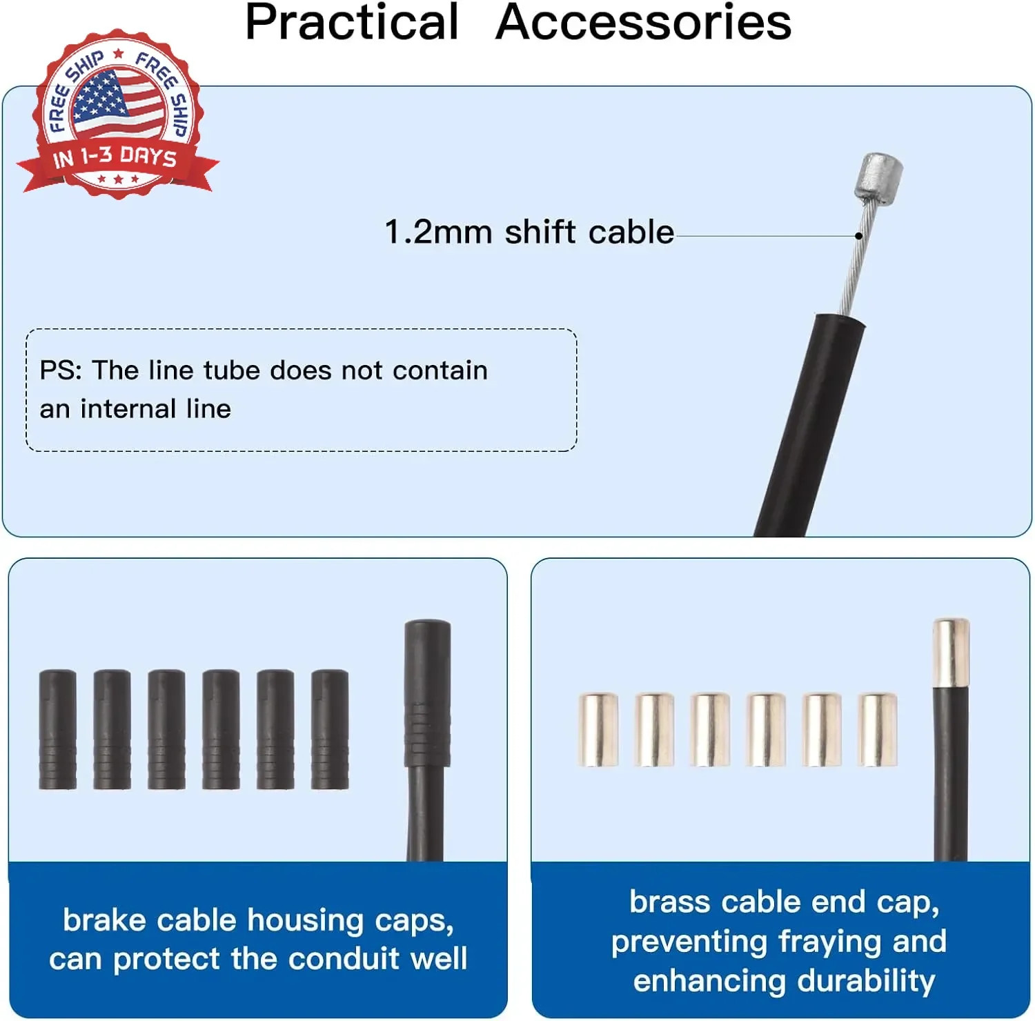 Shift Cable Housing,Lined Bicycle Bike Derailleur/Shift Cable Housing Cycling Sh