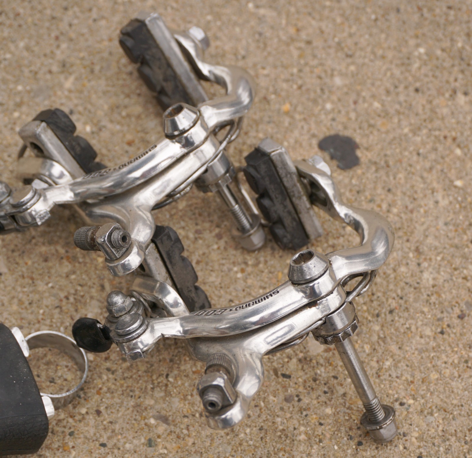 Shimano 600 Arabesque Brake Set Levers Caliper Road Bike Drop Bar Eroica 600EX