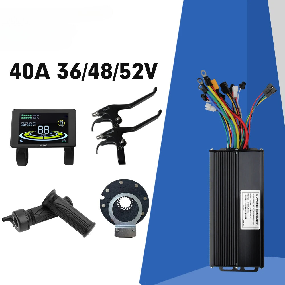 36/48/52V 40A 1000W-2000W 3 Mode Controller Electric Scooter with Display