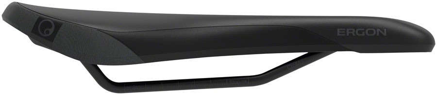 Ergon SM Enduro Comp Saddle – Black Medium/Large Synthetic, Chromoly Rails