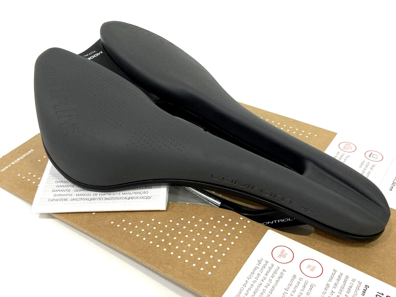 Selle Italia Model-X Comfort Plus Superflow 145x245mm Alloy Rail Saddle (Grey)