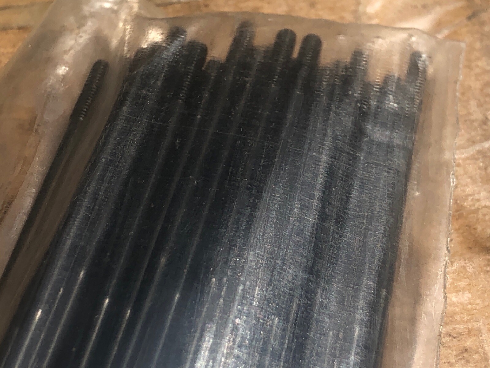 Wheelsmith DB14-267mm Black Double Butted Spokes Bag of 50