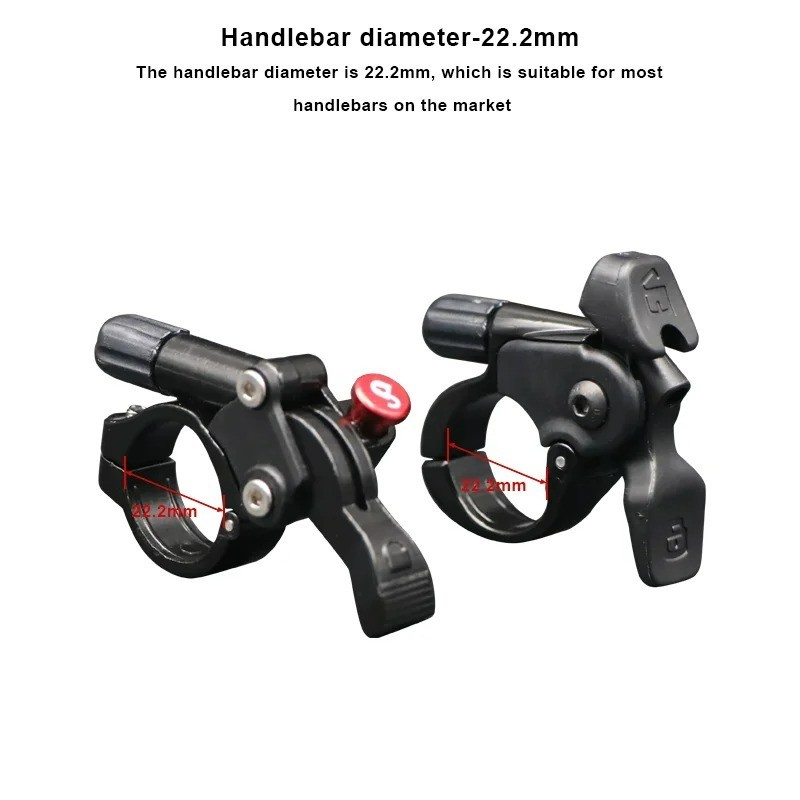 Bike Suspension Fork Remote Lockout Lever Cable MTB Front Fork Controller