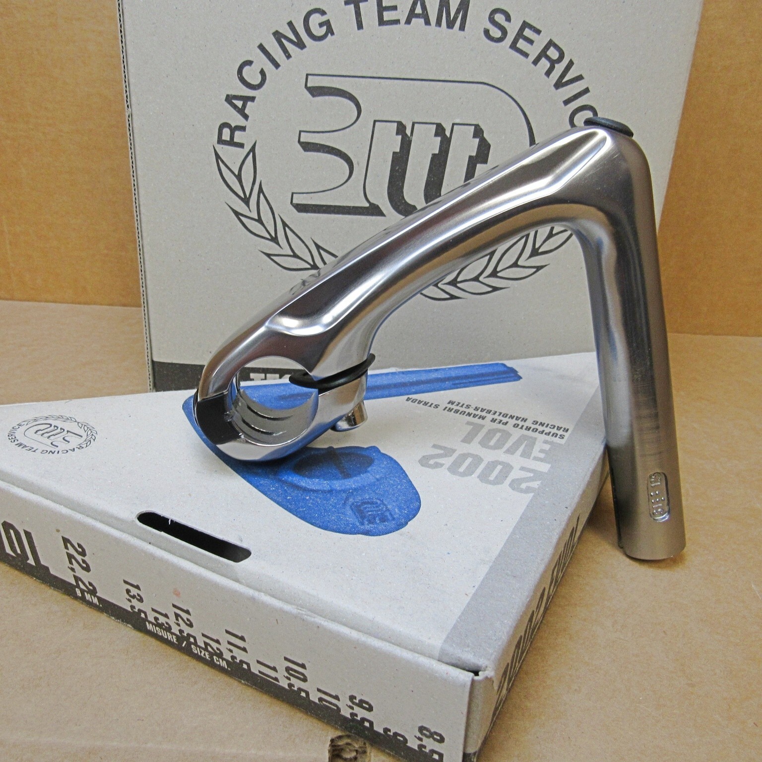 New-Old-Stock 3T 2002 Evol Quill Stem w/Gray Finish (25.8/26.0 mm clamp x 125mm)