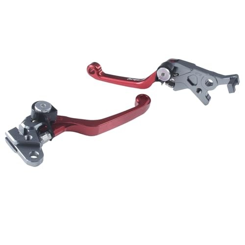 Motorcycle CNC Foldable Pivot Master Cylinder Clutch TRX400EX 1999-2008 RED