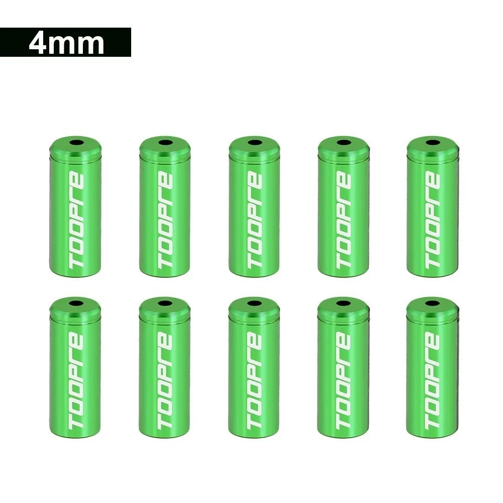 10pcs Aluminum Bicycle Cable Housing End Caps 4mm 5mm MTB Road Bike Brake Shifte