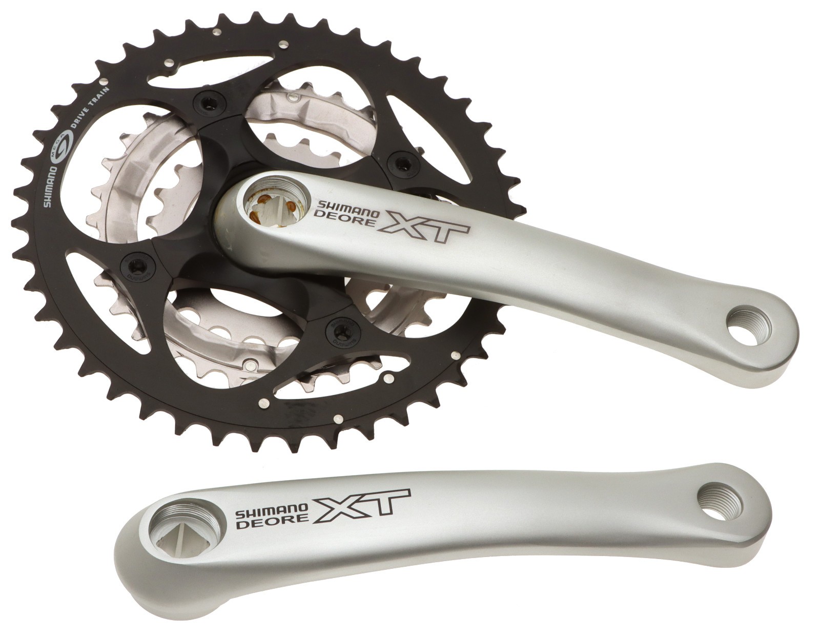 Shimano Deore XT FC-M7504 9 Speed Crankset JIS 170mm Silver 223244 NOS NEW NIB