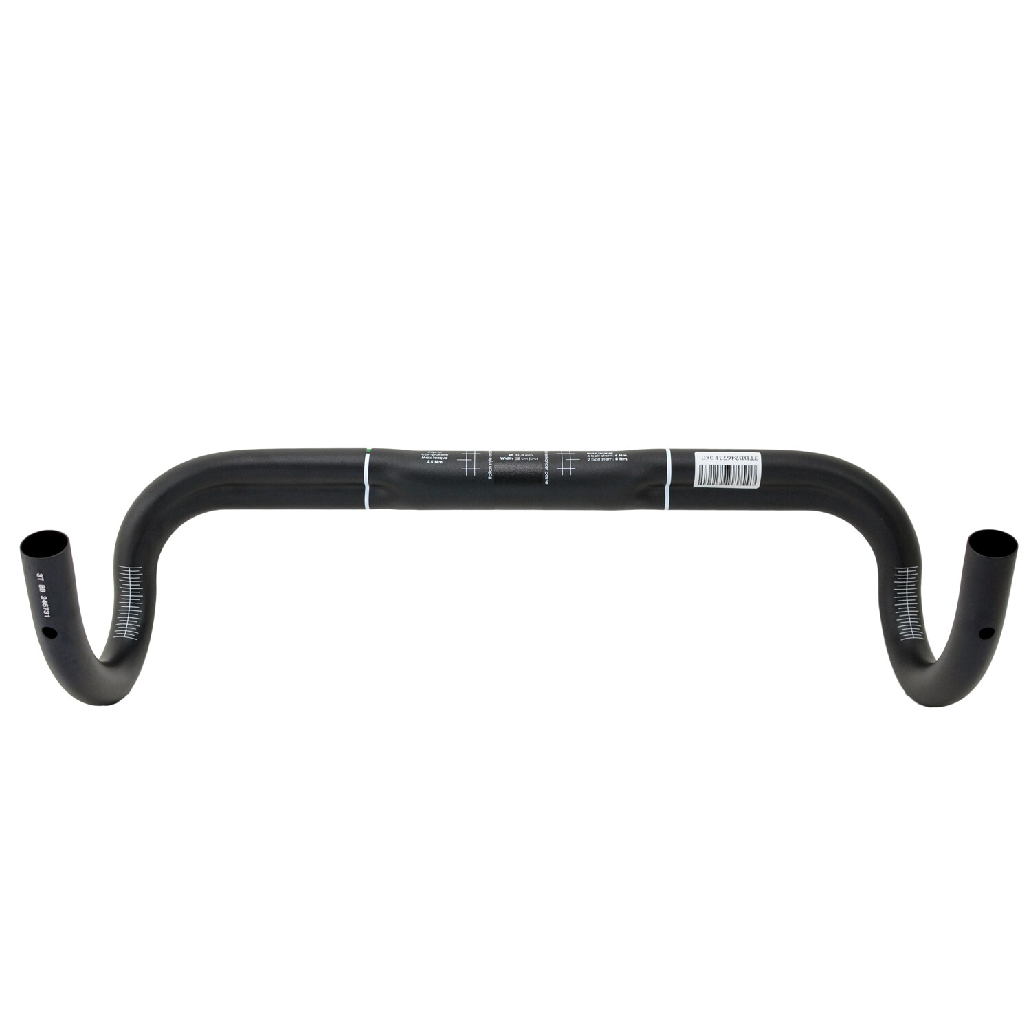 3T Superergo Pro 31.8X380mm Road Alloy Handlebar Dropbar