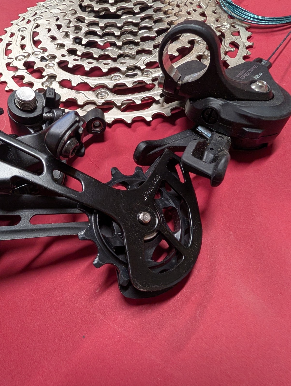 Shimano Deore M6100 12 Speed Groupset MTB Derailleur, Shifter, Cassette 10-51T
