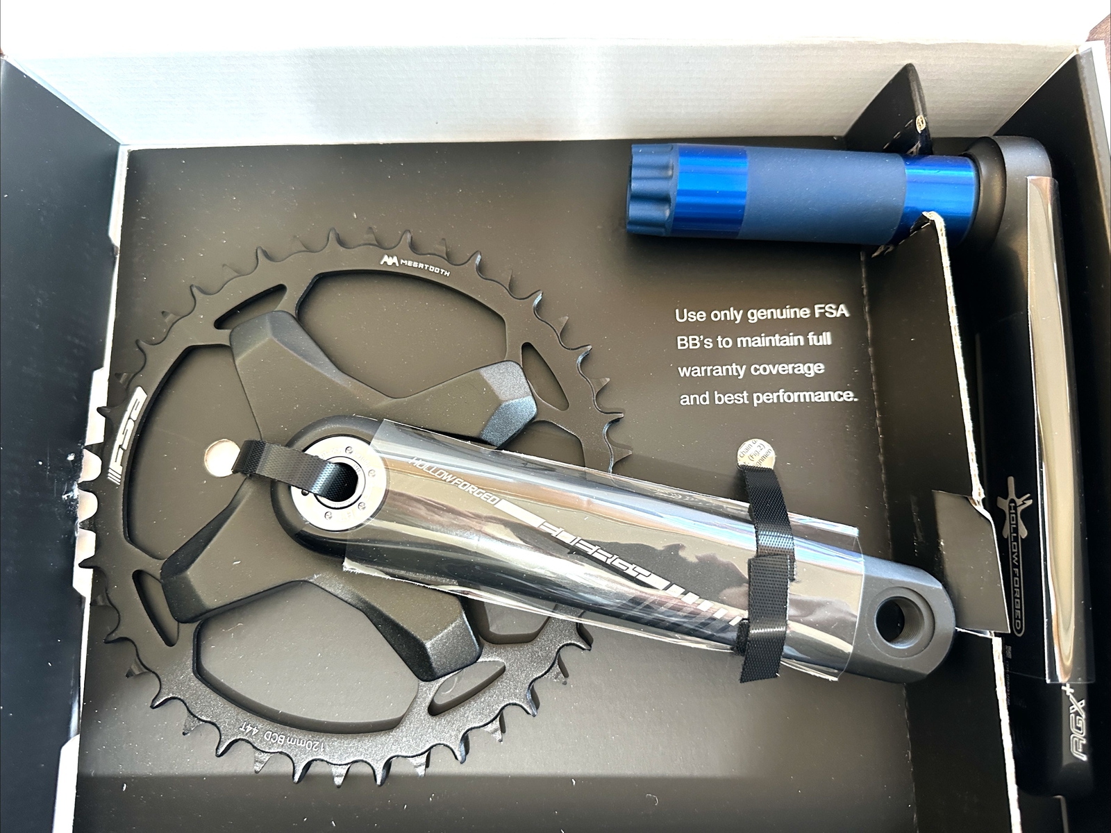 FSA Energy AGX+ 1X Modular 386EVO Gravel Crankset 170mm 11-Speed 44t New in box