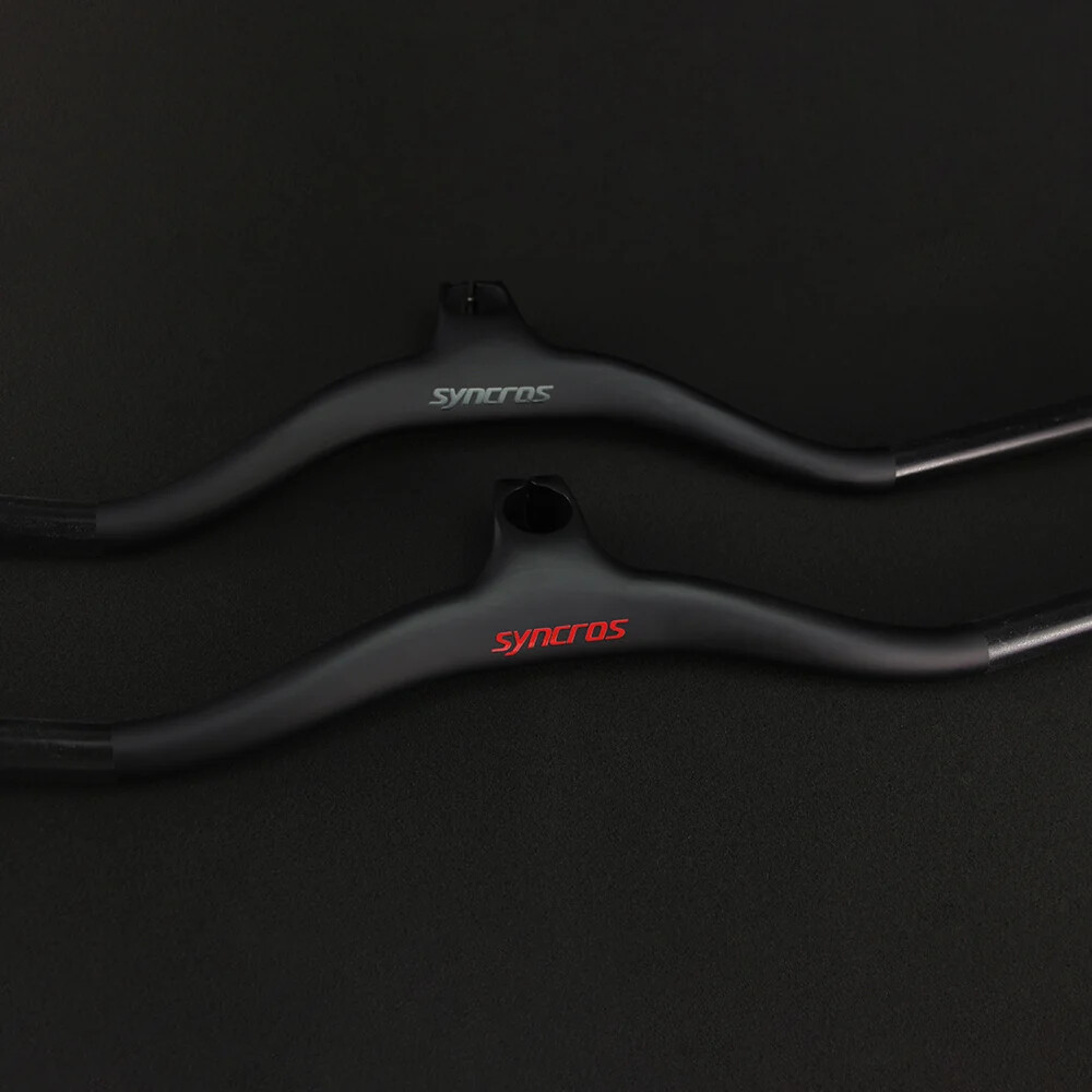 660 -740mm FRASER IC Carbon Fiber MTB Bicycle Handlebar Integrated with Stem