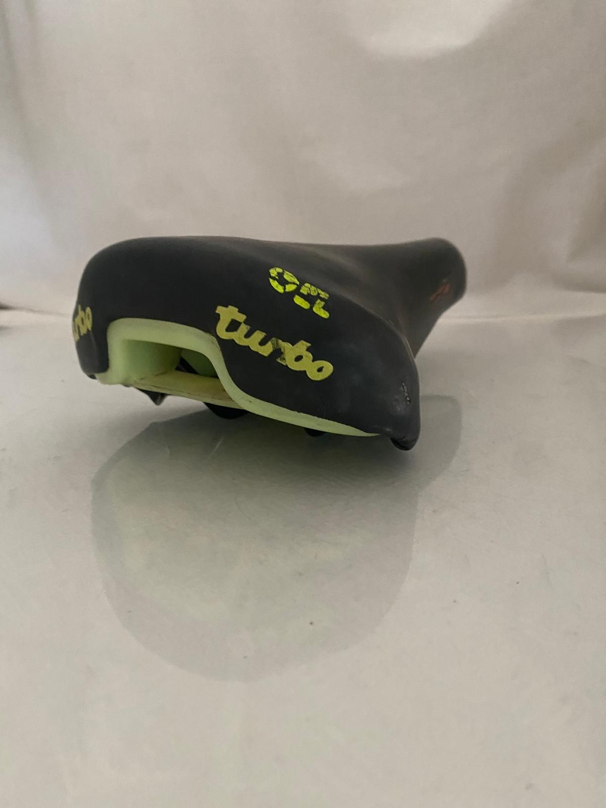 Turbo Gel By Selle Italia Leather Saddle Sella/ Campagnolo