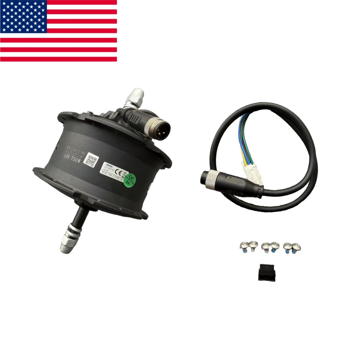 For Bafang G060 48V 750W Upgraded Rear Hub Motor Fat Wheel 175mm E-Bike w/Cable