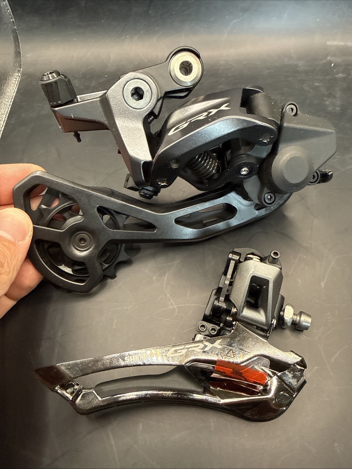 Shimano Grx Rx820 Front And Rear Derailleur Set 2×12 (9480)