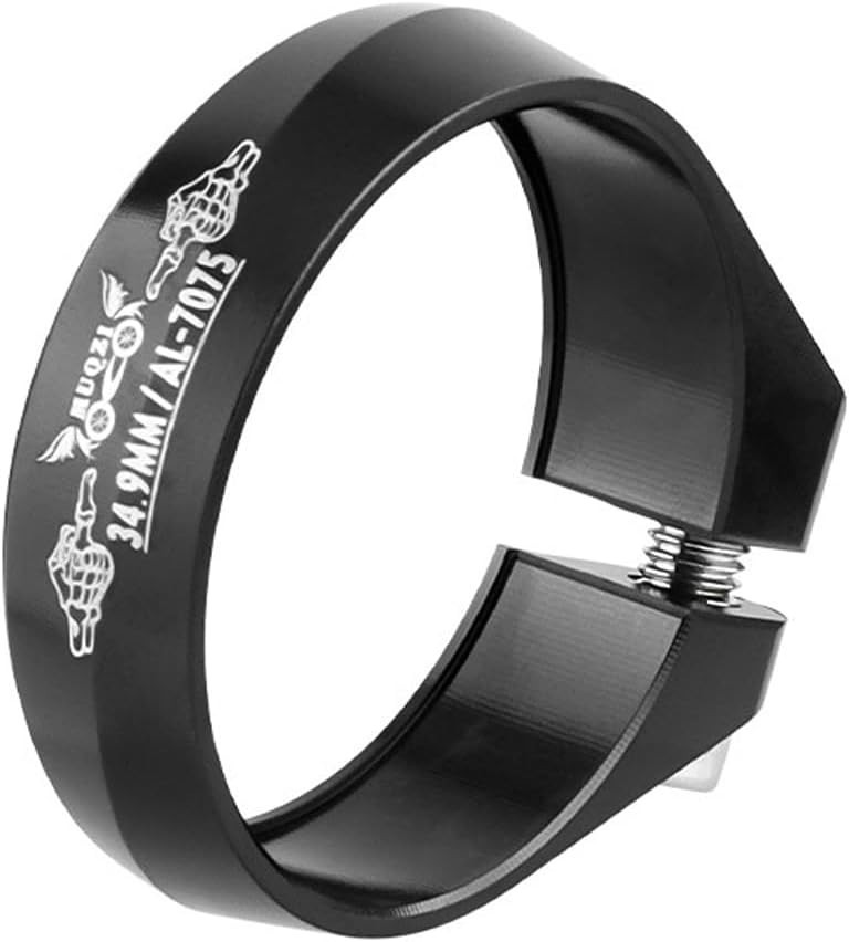 7075 Aluminum Alloy Bicycle Seatpost Clamp, 34.9mm Universal Fit, Lightweight