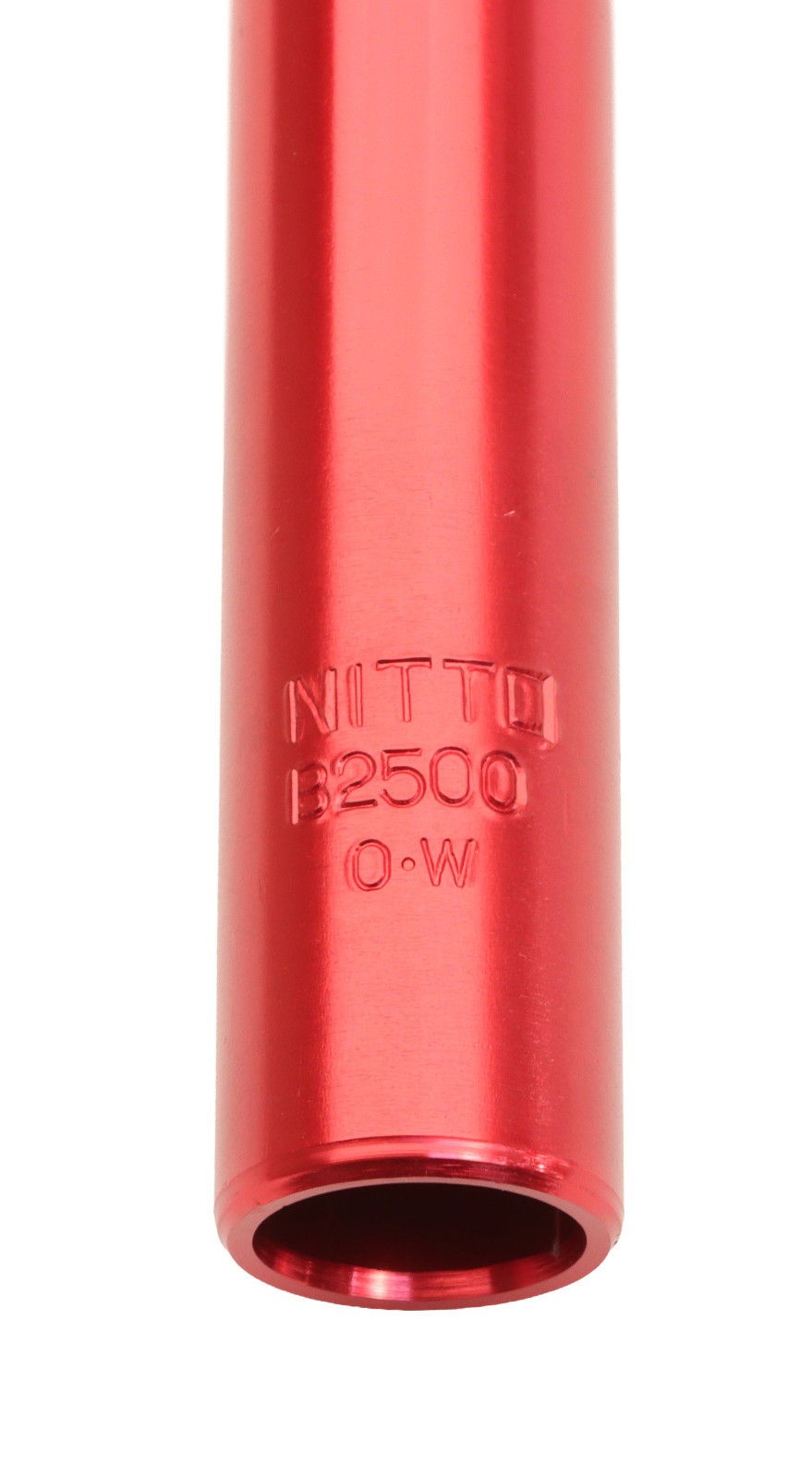 Nitto B2500AA Straight Handlebar Red 25.4mm Clamp x 50cm Width NOS NEW