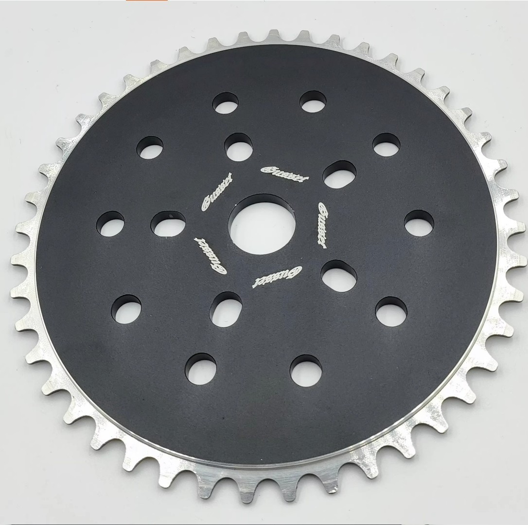 Vintage Gusset BMX Sprocket 32T 42T 44T Chainring Bicycle bmx Alloy Driveline