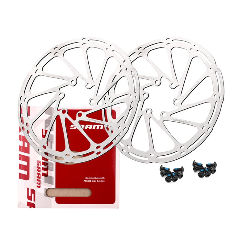 160Mm 180Mm 203Mm Stainless Steel MTB Road Hydraulic Brake Disc Rotors Centerlin