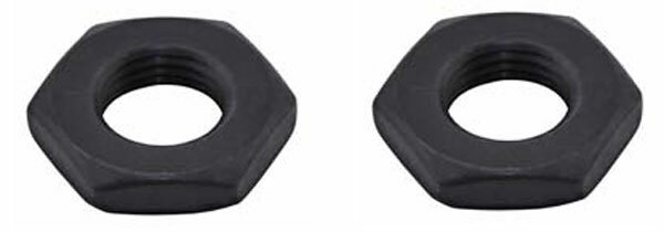 NEW! 3MM 26T STEEL LOCK NUT 3/8 AXLE USED FOR FRONT/REAR IN BLACK SOLD BY PAIR.