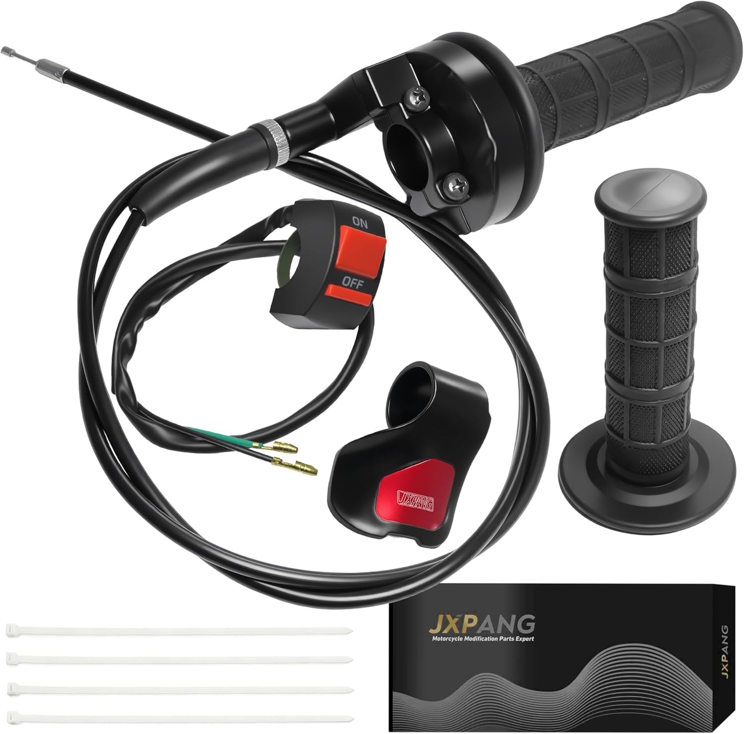 Universal Mini Bike Throttle Assembly&Cable Kit | Direct Replacement for Cole…