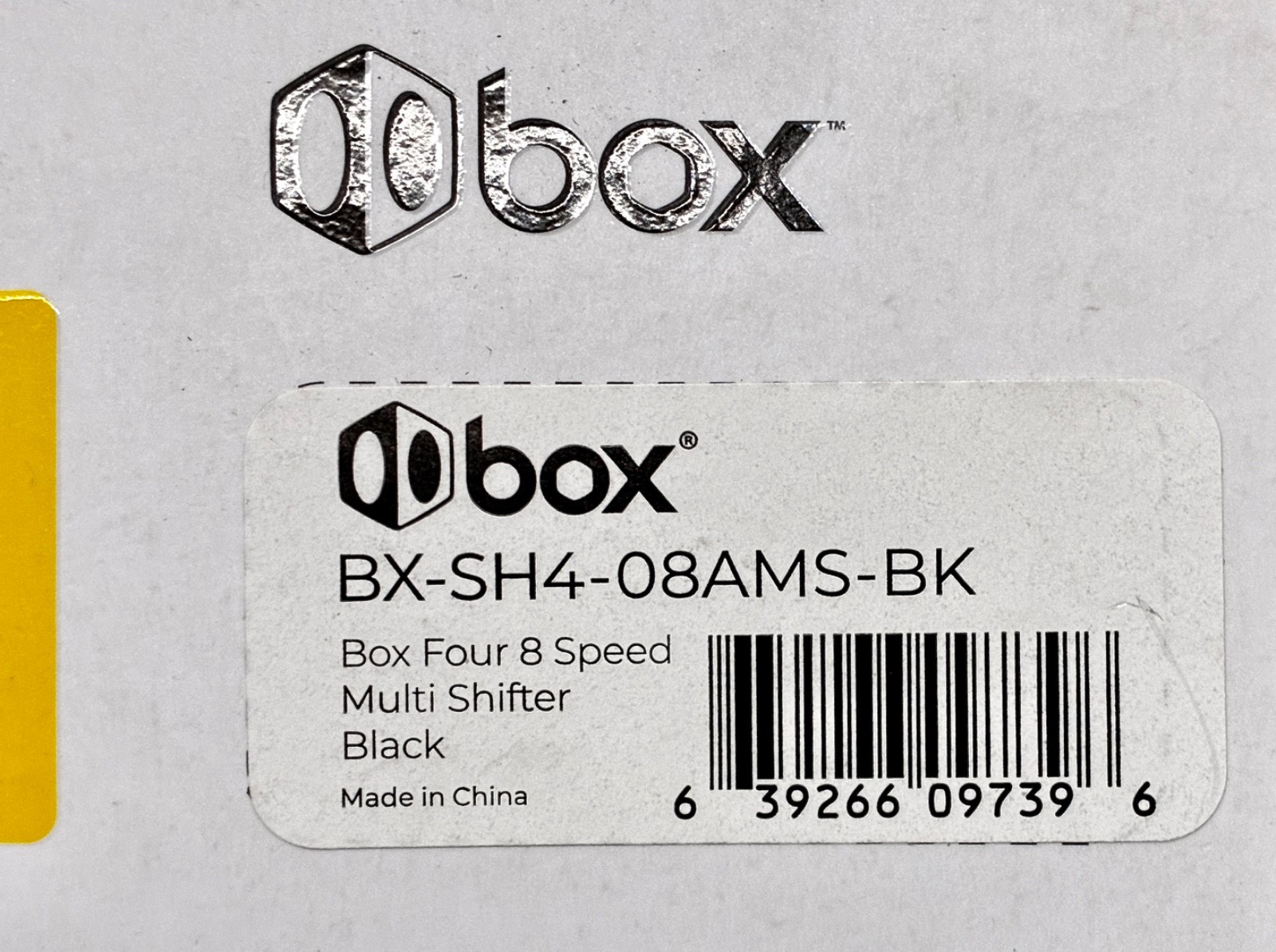 New Box Four Multi Shifter 8 Speed Trigger Right Rear Black BX-SH4-08AMS-BK