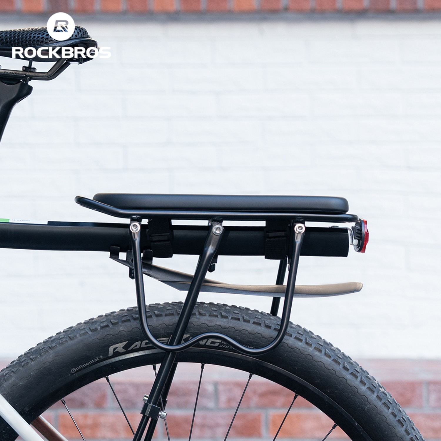 ROCKBROS Bicycle Manned Cushion,Bike Rear Seat Bicycle Saddle Comfort Long Pad
