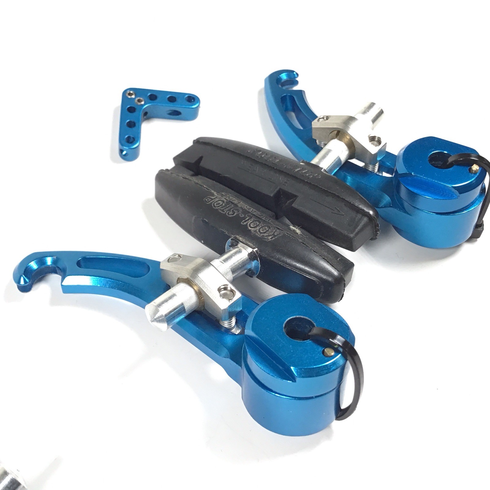 Tech-Lite Cantilever Brake Set Blue NOS Vintage MTB Technogen Rare Grafton