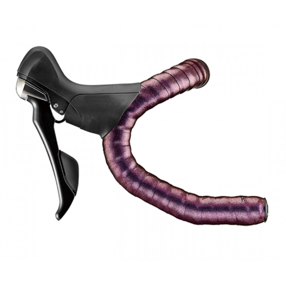 CICLOVATION Advanced Leather Touch Bar Tape Road Handlebar Tape , Aurora Purple