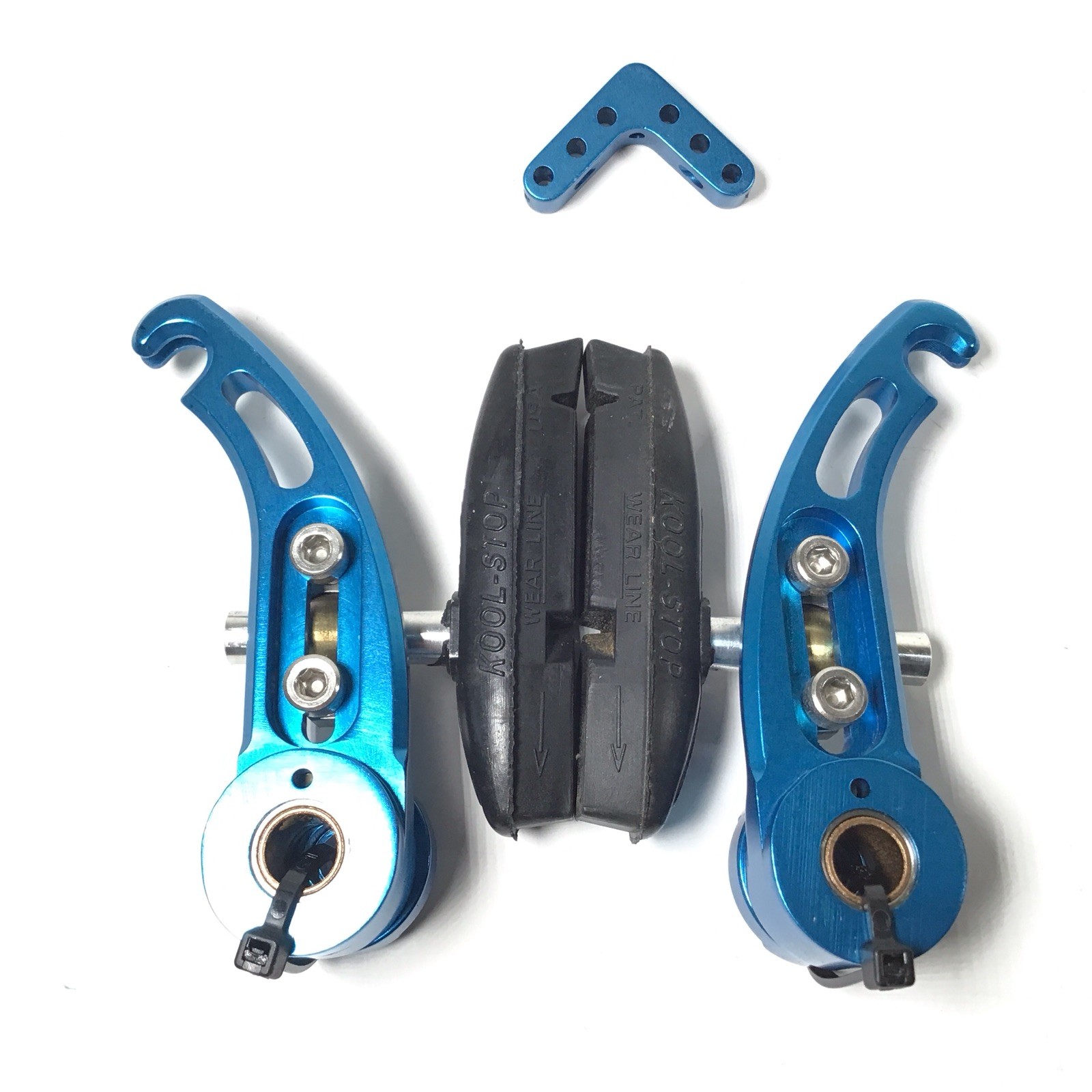 Tech-Lite Cantilever Brake Set Blue NOS Vintage MTB Technogen Rare Grafton