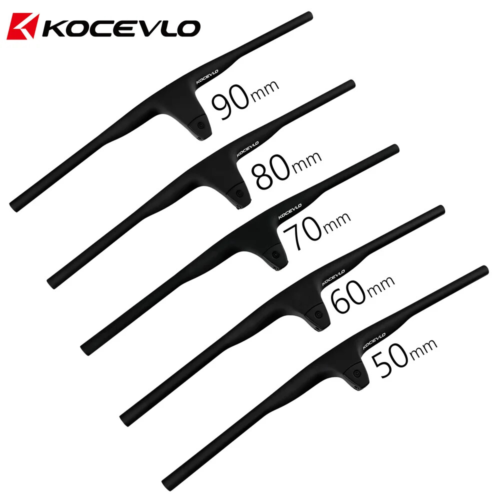 MTB Carbon Fiber Handlebar -17° 50-90MM for Efficient Integrated Handlebar 740MM