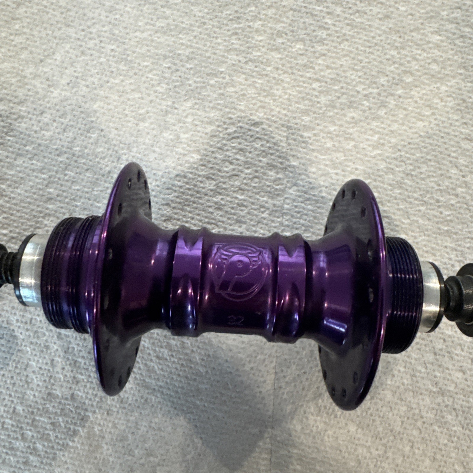 Profile Anodized Purple 32h Hub Set Front / Rear