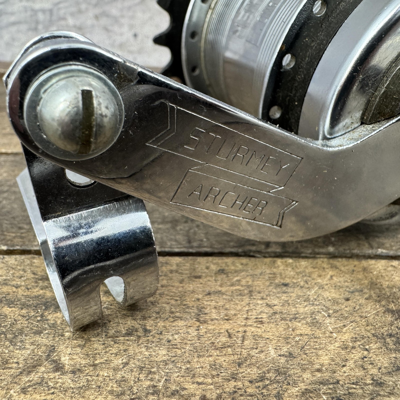 Vintage Sturmey Archer S3C 3 Speed Rear Hub Coaster Brake 36H Nutted England