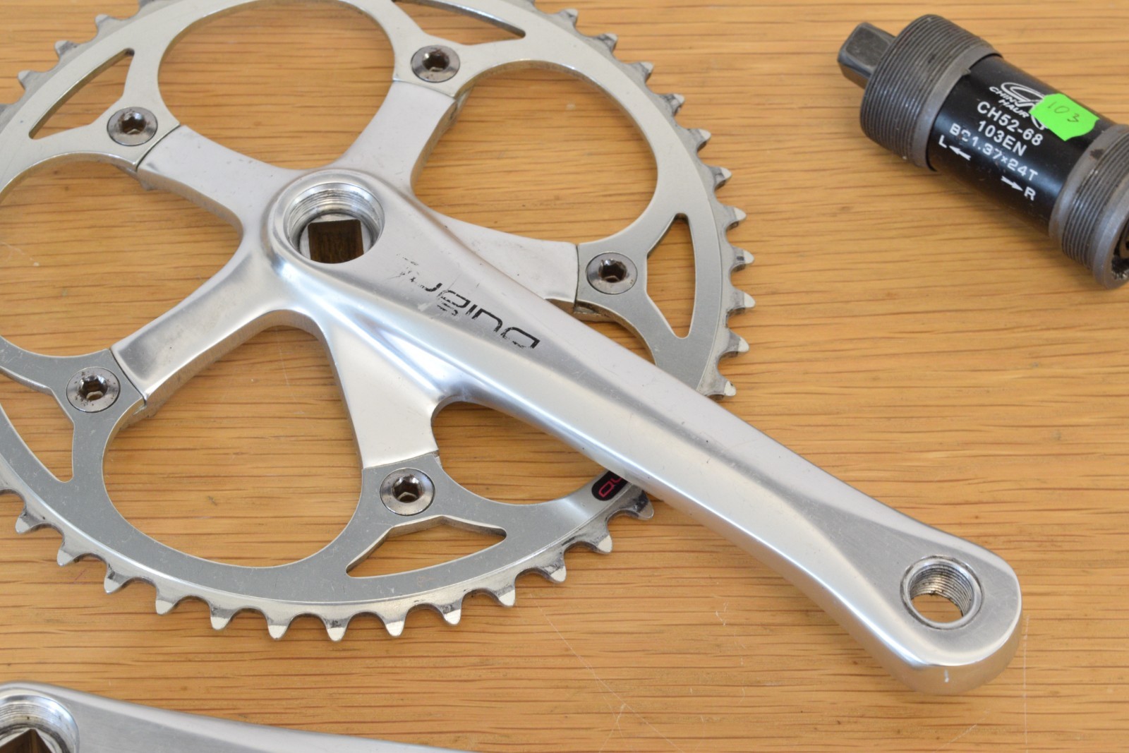 Sugino RD2 Japan crankset 165mm track fixie pista velodrome
