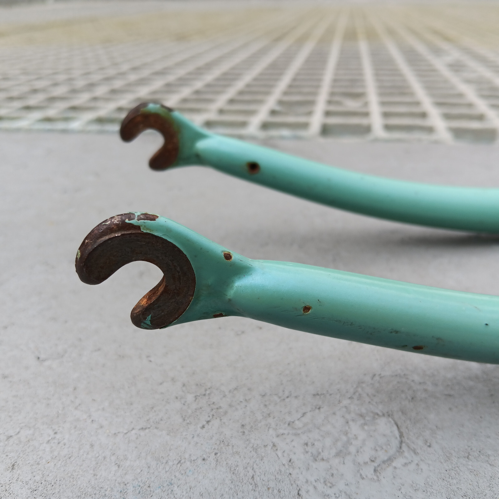 Vintage 1″ Bianchi Road Fork 27″ Wheel road bike Alfana Includes Touch-up Paint