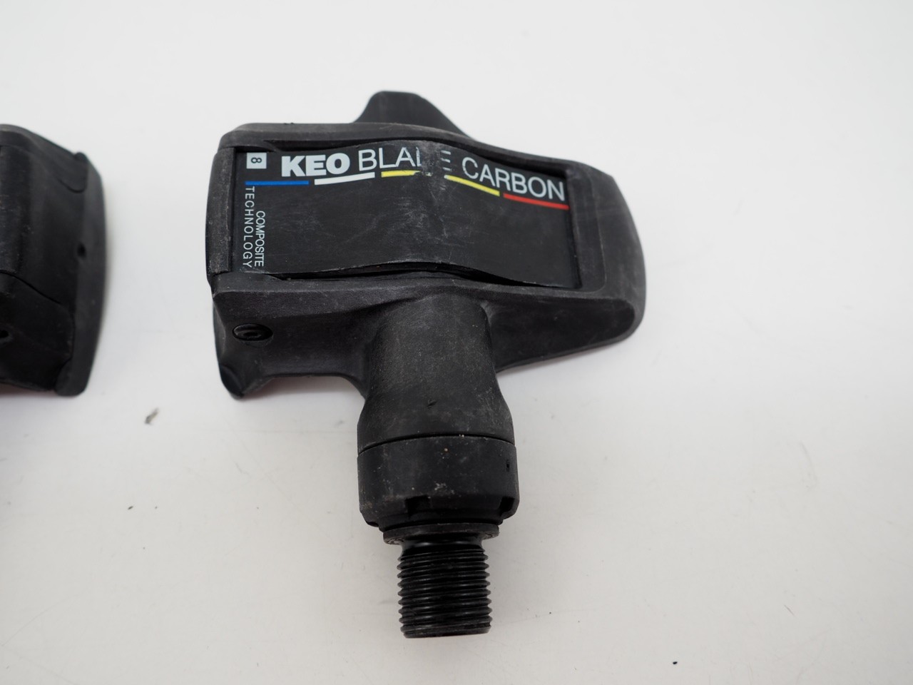 LOOK Keo Blade Carbon 8 Clipless Road Bike Pedals w/o Cleats 230g Good Condition