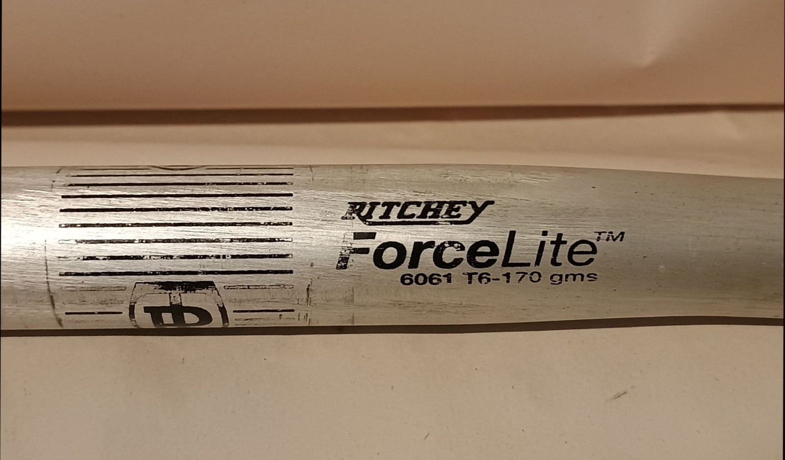 Ritchey Force Lite FL-3 Alloy Bike Handlebars 25.4mm Silver 530mm width 6061-T6