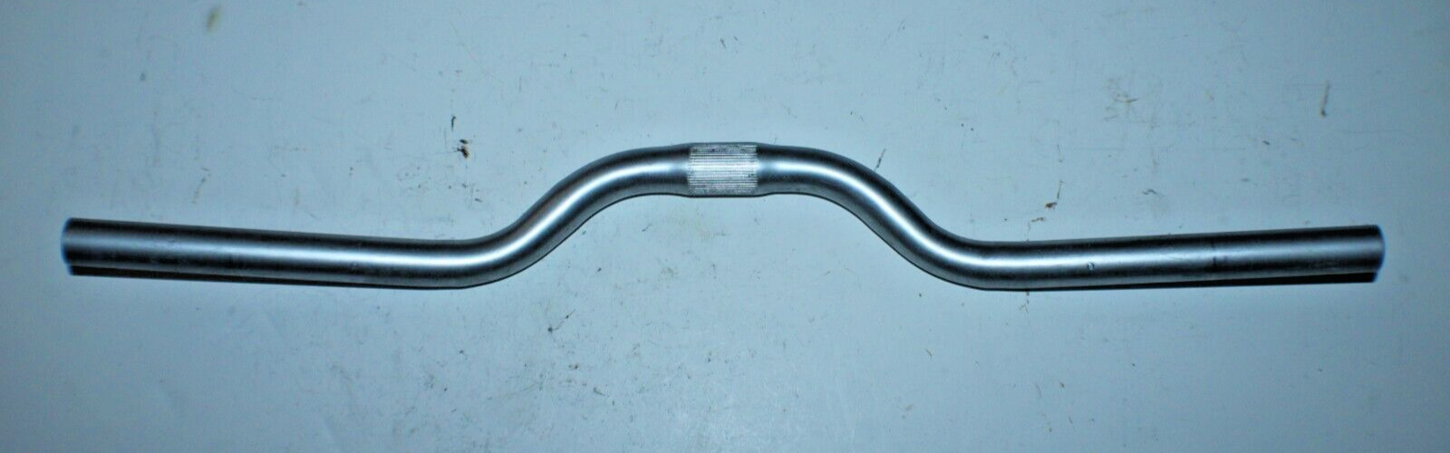 MTB Handlebar 25.4mm 61cm 2″ Riser Bar Silver Comfort Hybrid Fast USA Shipper