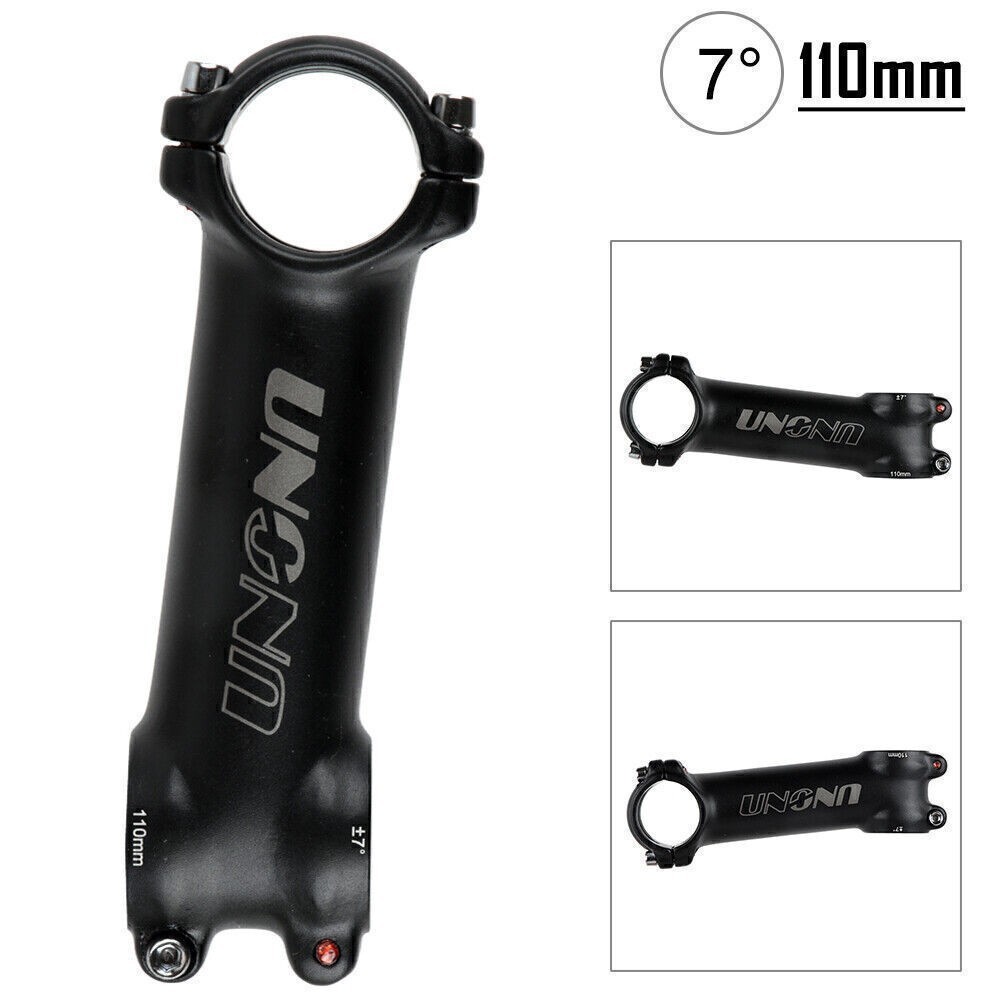 For UNO Aluminum Stem 7°/17°/35°Mountain Road Bike Handlebar Stem 31.8*60-130mm